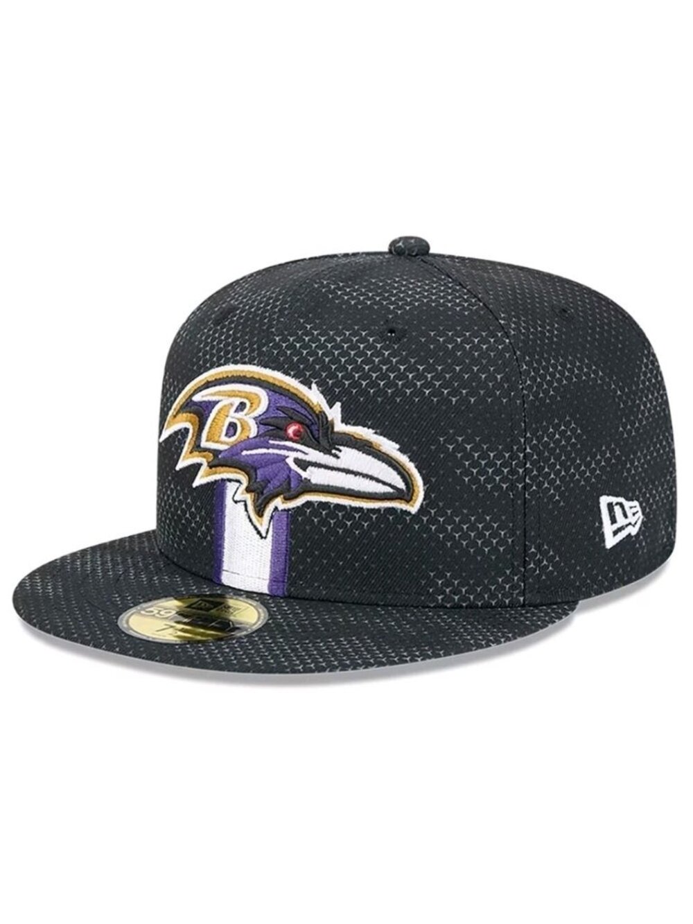 New Era 59FIFTY Baltimore Ravens 2024 Sideline 7 1/8 Fitted Hat